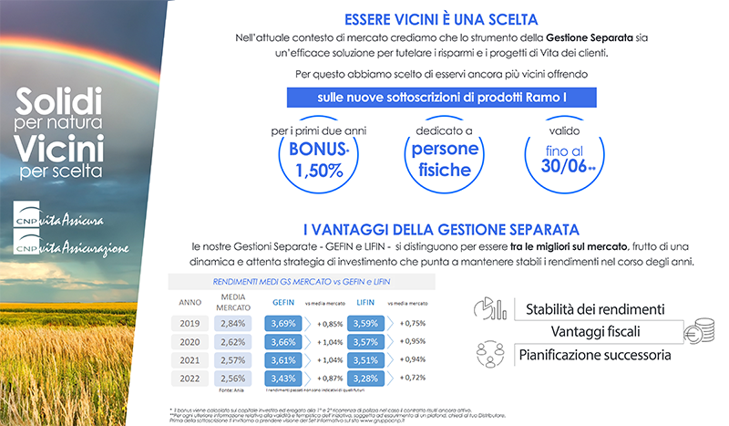 Solidi per natura, vicini per scelta